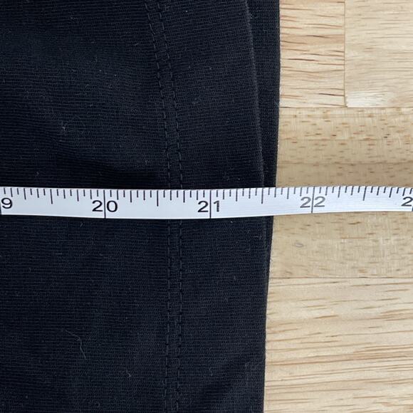 NWT Madewell Puff Sleeve Top Black Short Sleeve Crew Neck Tee Size Small NT331 - Picture 6 of 10